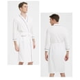 thumbnail image 2 of Couple's Waffle Knit Robes Lightweight Full-Length Spa Robes For Women Kimono Bathrobe Fast-Drying, 2 of 6