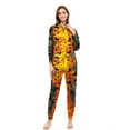 thumbnail image 2 of AGWOLF Family Onesie Pajamas Matching Sets Halloween Long Sleeve Romper Jumpsuits Zipper Hooded One-Piece Jammies Sleepwear Holiday Loungewear Mom M, 2 of 5