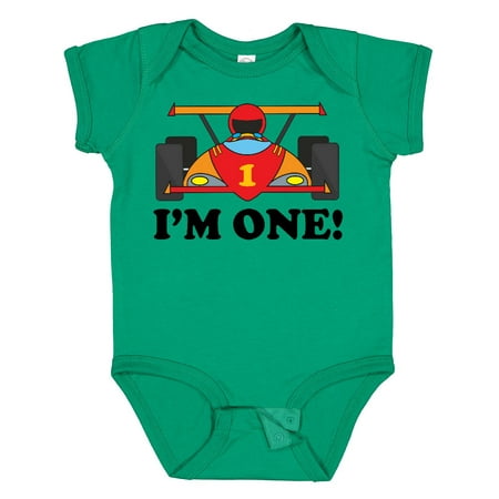 

Inktastic Race Car 1st Birthday Gift Baby Boy Bodysuit