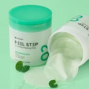 LEADERS PEEL STEP Cica Mild Peeling Pad - Soothing & Exfoliating Face Pads for Sensitive Skin with Tea Tree & Cicatoin, Gently Calms & Relieves Irritated Skin, Hydrating Daily Facial Pad (70 Pads)