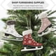 thumbnail image 5 of EeaseMX 2 colgantes con forma de patín para árbol de Navidad., 5 of 7
