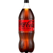 Coca-Cola Zero Sugar Soda Pop Bottle, 2 Liters