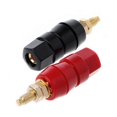 thumbnail image 4 of Audio Terminal Banana Plug Red Black Connector Amplifier Binding Post Speaker Jack Electrical Equipment Connector Red, 4 of 4