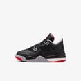 thumbnail image 2 of Jordan 4 Retro Bred Reimagined Shoes, Black/Cement Gray/Varsity Red/Summit White, Size 10.5, 2 of 8