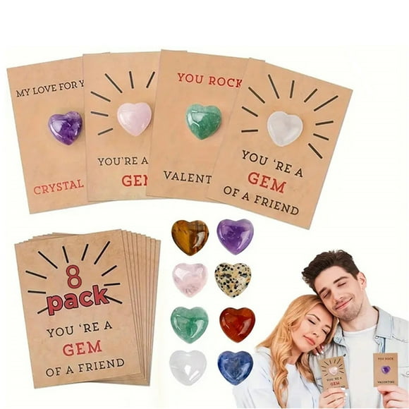 ViLaViDe Valentine's Day Gifts For Kids Valentine's Day Cards With Heart Valentine's Day Gift Exchange Classroom School For Boys Girls Toddlers, Khaki
