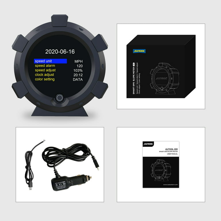 GPS Compass G7 Car Level Sensor Real-Time Off-road System HUD Auto
