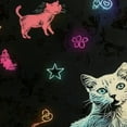 thumbnail image 6 of Autua Cats Dogs Art Round Tablecloth Stain-Resistant Washable 100% Polyester 38"-42, 6 of 8
