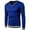 Blue, variant on LUOGENLI Male T-shirts for Mens Men's V Neck Sweater Jumper Solid Sweater Jumper Top Mens T-shirts Graphic Tees Summer Clothes Mens T-shirts Graphic Tees St. Patrick's Day Red XXXL