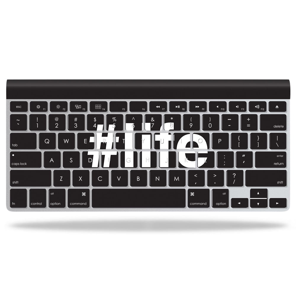 Skin For Apple Wireless Keyboard Hashtags Collection