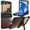 Coffee, variant on for Samsung Galaxy Z Flip 6 Case with Stand, [Built-in Screen Protector] [Hinge Protection] [Kickstand], Full-Body Military Protection Phone Case for Samsung Z Flip 6,Red