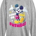 thumbnail image 3 of Disney - Mickey Point To The Future - Youth Long Sleeve Graphic T-Shirt, 3 of 5