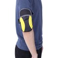thumbnail image 4 of Deporte al aire libre correr jogging ejercicio gimnasio brazo muñeca bolsa brazalete teléfono titular bolsa negro, 4 of 7