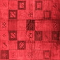 thumbnail image 1 of Ahgly Company Indoor Square Persian Red Bohemian Area Rugs, 8' Square, 1 of 4