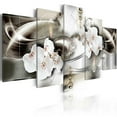 thumbnail image 2 of Glam Canvas Wall Art - Orchids In Waves - 5 Pieces, 2 of 5
