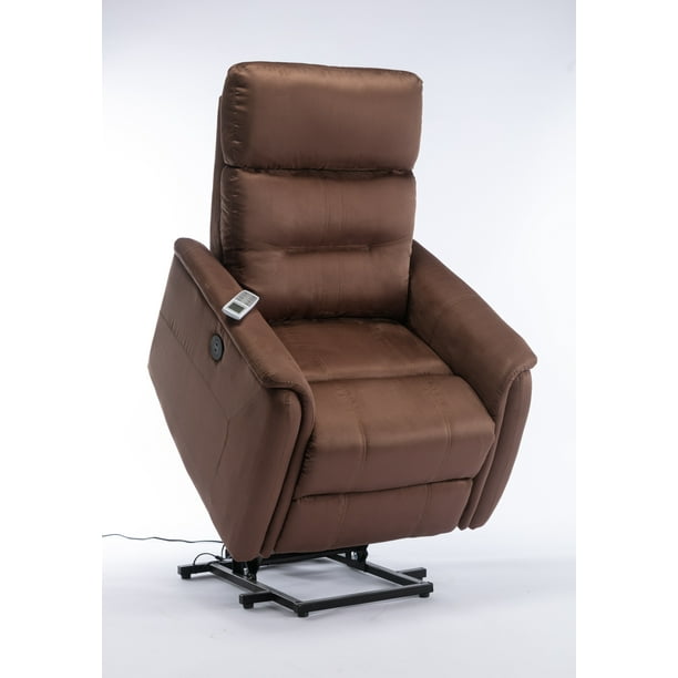 Lifesmart Power Lift Recliner with Heat and Massage in Microfiber
