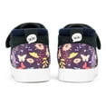 thumbnail image 5 of ikiki Butterfly Daydream Squeakerless Toddler Shoes | Purple/Denim, 5 of 9