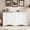White, variant on Lacoo 45'' Tall 5 Drawers Wooden Dresser for Bedroom, Modern Storage Chest of Drawers, Black