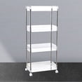 thumbnail image 1 of Dormitory Storage Shelf,  Acrylic Multi Layer Storage Shelving Unit  for Home 3 Layers 62x37x20.5cm,4 Layers 86.2x37x20.5cm, 1 of 7