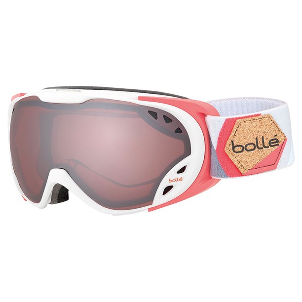 Bolle Winter Duchess White & Coral Vermillion Gun 21633 Ski Goggles