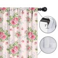 thumbnail image 4 of Pioneer Flower Floral Print Pattern Teens Curtains,Teens Insulated Curtains Set Of 2,Bedroom Essentials,Toddler Room Decor 52"x63", 4 of 5