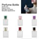 thumbnail image 3 of Lot de 6 flacons de parfum rechargeables en verre, vaporisateurs vides, distributeurs de parfum, 50 ml, 3 of 4