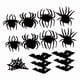 thumbnail image 5 of Adhesivos de pared de murciélago 3D para Halloween, decoraciones creativas con ventana luminosa 30 piezas, 5 of 9