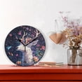 thumbnail image 2 of YAZAOO Decorative Wall Clock Size：25cm Fae & Flora Design Pattern Clock, 2 of 10