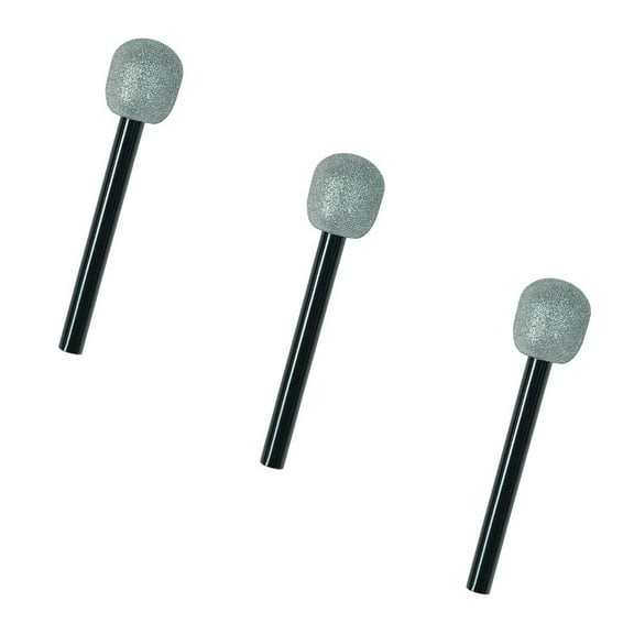 Party Decoration Glittered Microphone 10" - 12 Pack (1 Per Package)