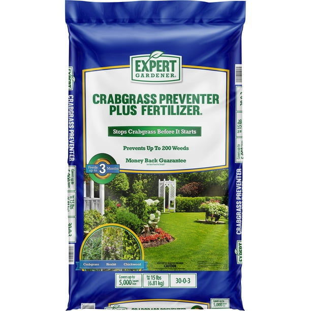 Expert Gardener Crabgrass Preventer Plus Fertilizer ...