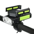 thumbnail image 1 of Agiferg USB Charging Mobile Phone Holder With Horn Waterproof Bicycle Light, 1 of 2