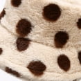 thumbnail image 4 of Beugl Bucket Hat Clearance, Winter Printed Thick Bucket Warm Hat Bucket Cap Basin Hat for Women Men Summer Hats Baseball Hat Beach Hats Visor Hats for Women Beige, 4 of 6