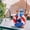 multicolor-H, variant on Clearance! 7 Inch Goose Outfit Football Costume With Helmet Desk Statue Decor Game Day Prop Plush Mini Figure Accessories for 4Th Of July Party Office Shelf Mantel Sports Theme Home Decoration Gift
