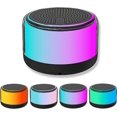 thumbnail image 1 of Portable Bluetooth speaker, wireless RGB LED speaker, TWS pairing, HD sound, TF card support, mini for travel, outdoor, party, 1 of 5
