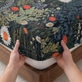 thumbnail image 3 of Twin XL Size Fitted Sheet Set - Spring Floral 2 Piece Bedding Sets 16" Deep Pocket Fitted Sheet with 1 Pillowcases, Summer Daisy Botanical Flowers Brushed Microfiber Hotel Luxury Bed Sheets, 3 of 9