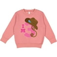 thumbnail image 2 of Inktastic 3rd Birthday 3 Year Old Cowgirl Toddler Sweatshirt, 2 of 4