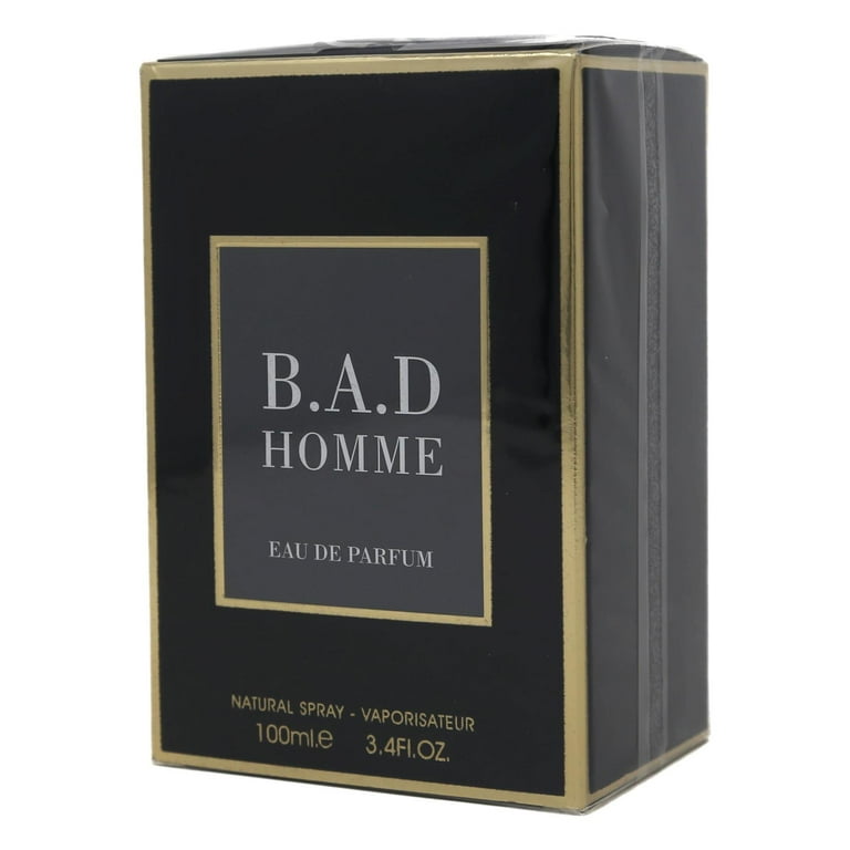 Maison Alhambra B.A.D Homme Eau De Parfum Spray for Men - 3.4 oz