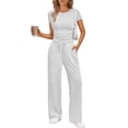 thumbnail image 1 of Conjunto coordinado Trendy Queen de 2 piezas para entrenamiento con pantalón deportivo, 1 of 5