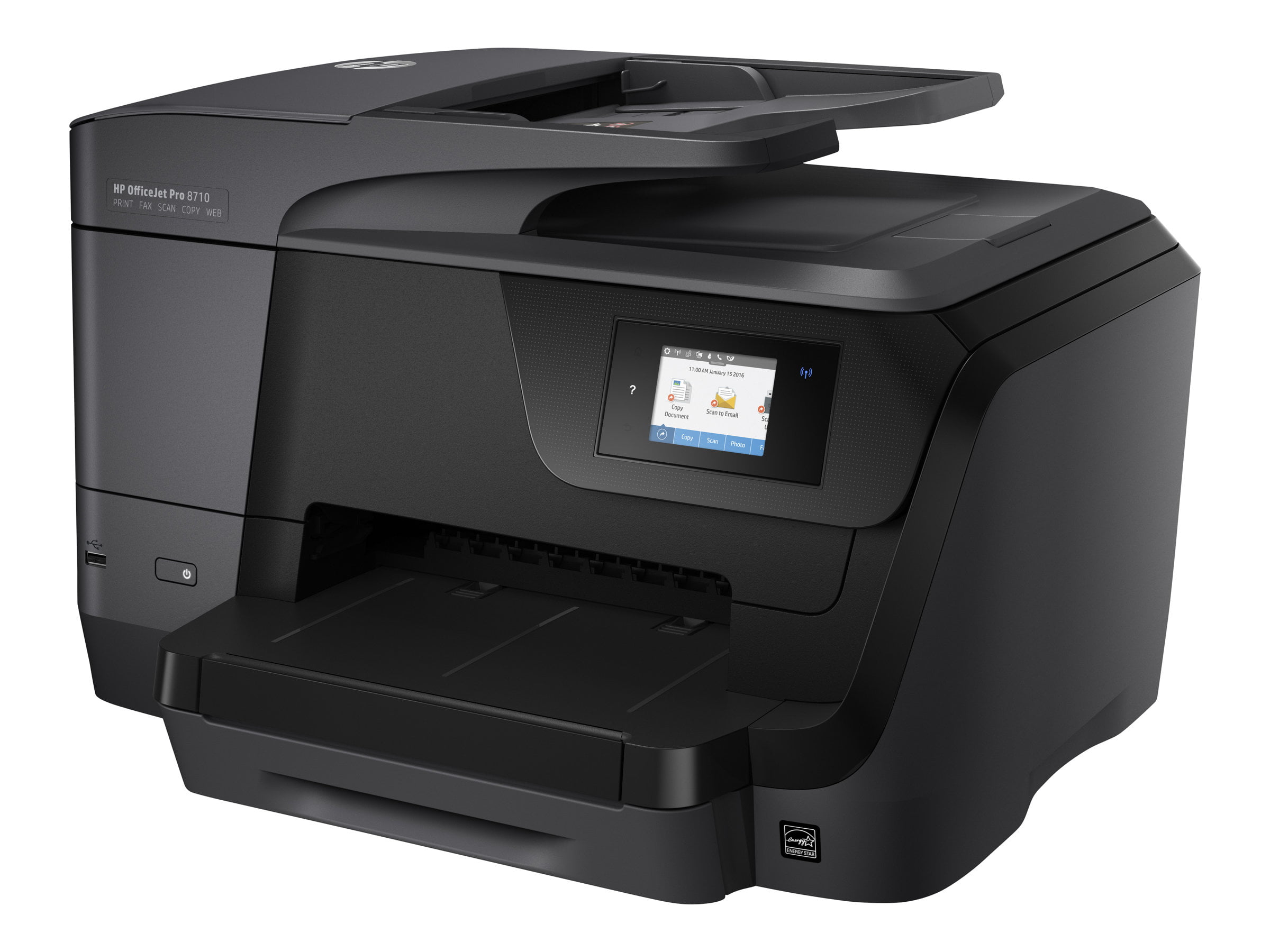HP Officejet Pro 8710 All-in-One - Multifunction printer - color - ink-jet  - A4 (8.25 in x 11.7 in), Legal (8.5 in x 14 in) (original) - A4/Legal 
