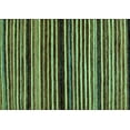 thumbnail image 1 of Ahgly Company Machine Washable Indoor Rectangle Abstract Turquoise Blue Modern Area Rugs, 6' x 9', 1 of 4