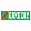 Beistle 5' x 21" Game Day Football Sign Banner 3/Pack 50005