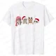thumbnail image 1 of Camiseta Kawaii de gato de Navidad para mujer, camiseta de manga corta Harajuku, Camisetas de moda Y2k, ropa Ulzzang para mujer, 1 of 5