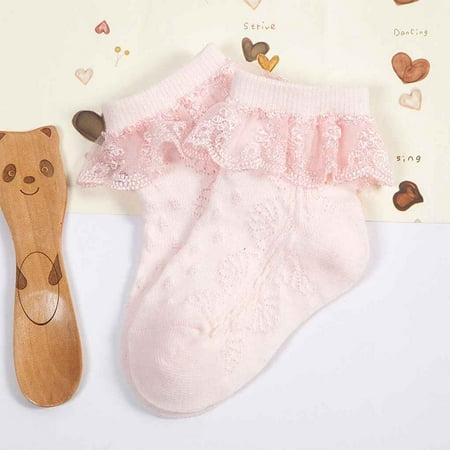 

20pcs Cute Baby Infant Lace Sock Girls Tiny Newborn Spanish Knitted Cotton Blend Ankle Socks