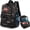 Blue, variant on Large Double Deck Cooler Backpack for Men,Soft Cooler Bag,Insulated Leak Proof Lightweight