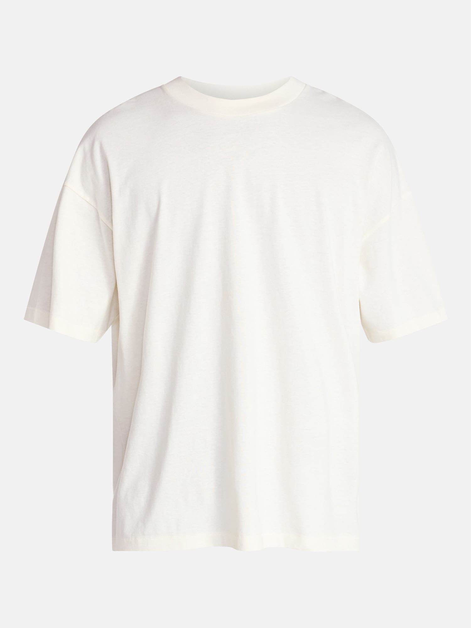 No Boundaries Men's Oversized Boxy Tee with Short Sleeves, XS-4XLT