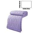 thumbnail image 3 of Qocolhg Solid Color Summer Quilt Bedding Modern Air Conditioner Quilt for Kids, Cotton Breathable Comforter Print Floral Quilts Bedspread, Cooling Blankets for Hot Sleepers, 39x59 inch, Purple, 3 of 6