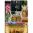 thumbnail image 3 of Campanas navideñas vintage rústicas de metal FYNJREX, set de 3, 3 of 8