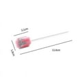 thumbnail image 3 of 100pcs Disposable Oral Care Sponge Swab Tooth Cleaning Mouth Swabs With Stick Hfmqv, 3 of 5