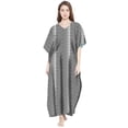 thumbnail image 2 of eloria Weave Printed Women's Oversized Maxi Kimono Kaftan Caftan Summer Beach Dress, 2 of 5