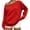 Red Waffle Slouchy Tops, variant on Zip Up Hoodie for Women Y2K Zipper Sweatshirt Jackets Casual Athletic Long Sleeve Oversized Drawstring Hooded Sweatshirts Fall Winter Comfy Jackets with Pockets