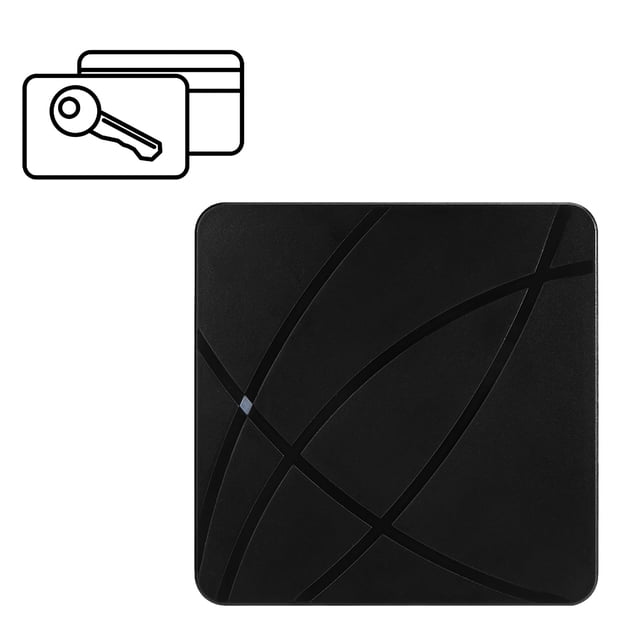 Access Control Card Reader, 26 Bits UP004 Waterproof Card Reader, For Home Security Full Color ID